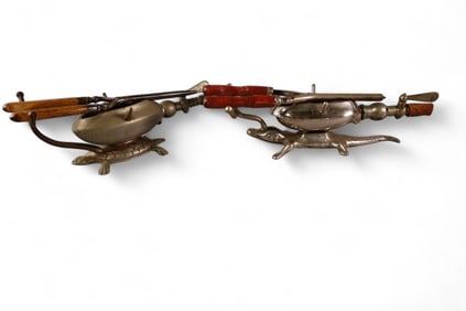 2 ANIMAL FORM CURLING IRONS