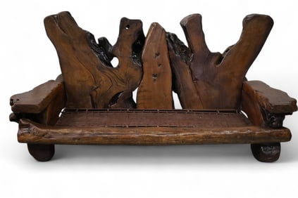 VINTAGE BURL SOFA