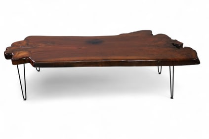 BURL COFFEE TABLE