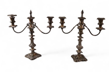 PAIR OF CANDLESTICKS