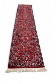 APPROX 2' 2" x 11' 6" WOOL RUNNER RUG