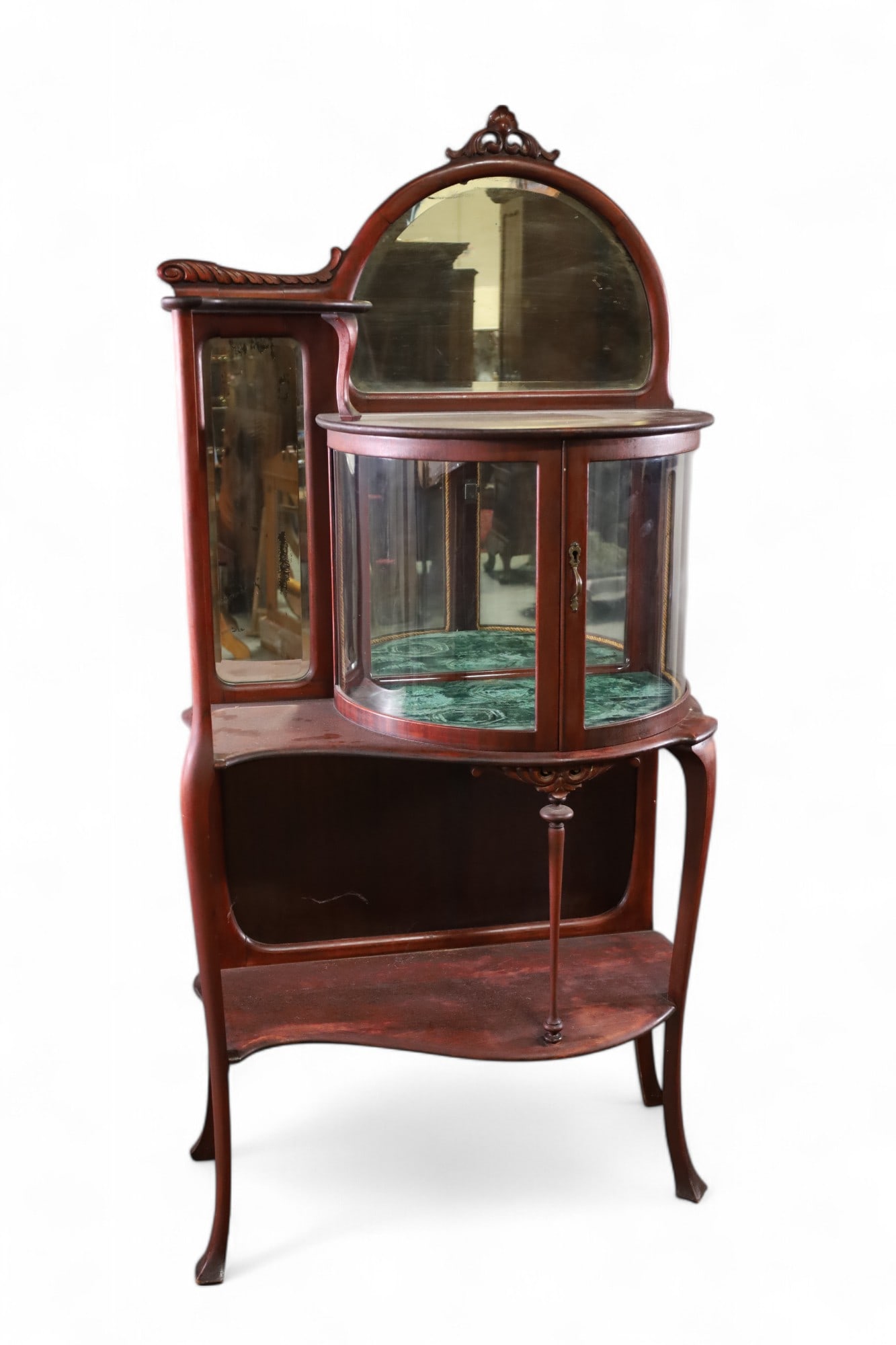 VICTORIAN CURIO CABINET (1 of 2)
