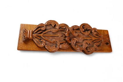 OAK BOOK RACK