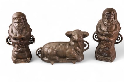 3 LARGE MOLDS