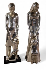 2 D'ARGENTA FIGURES