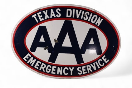 TEXAS DIVISION AAA DSP SIGN
