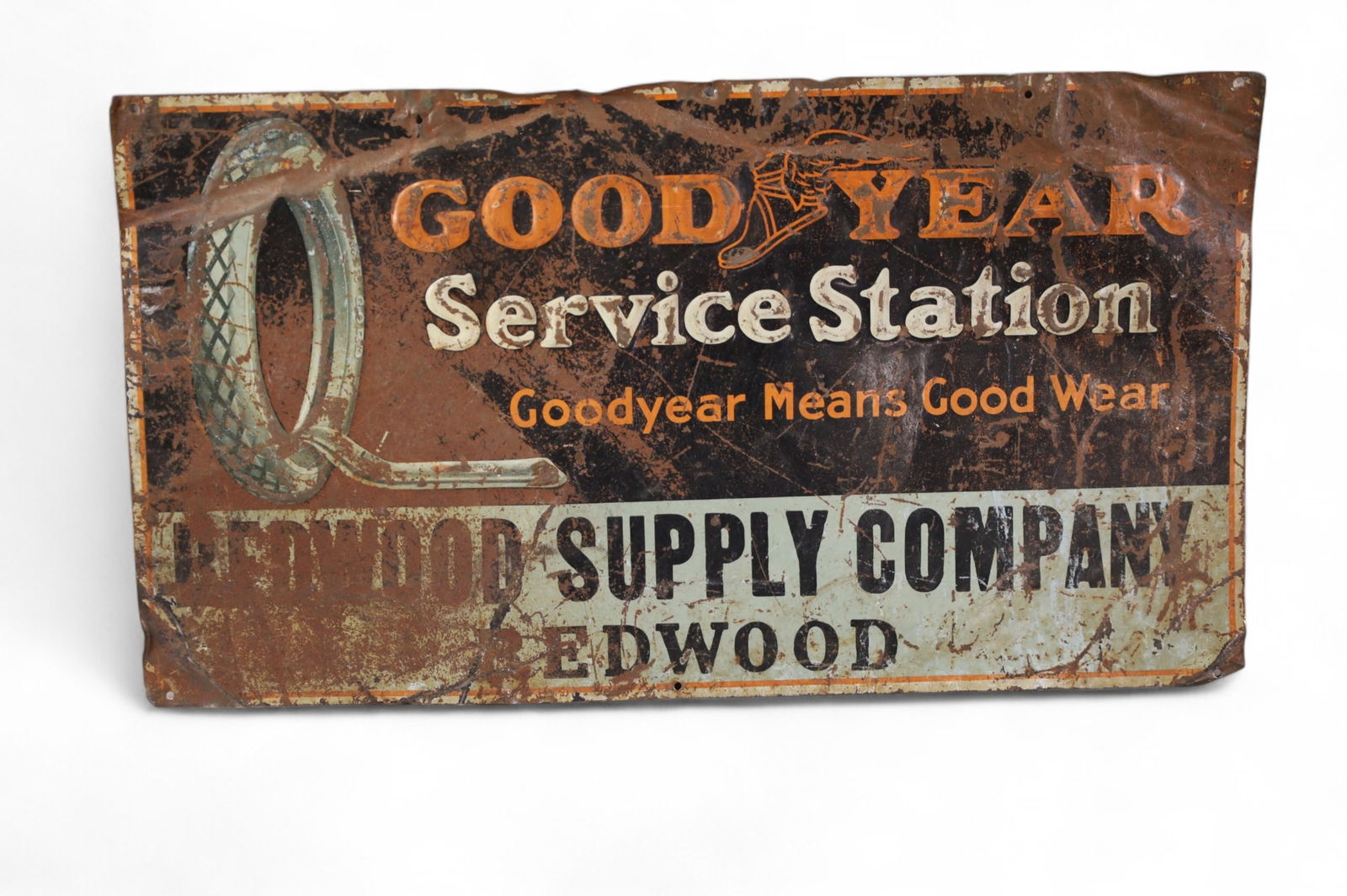 GOOD YEAR TIN SIGN (1 of 2)