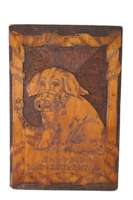 PYRO ART WALL HANGING