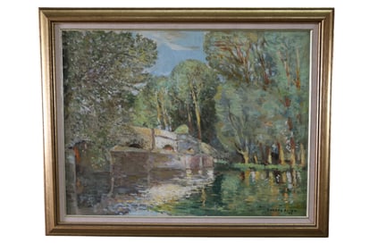 HARRY ALLIS OIL PAINTING