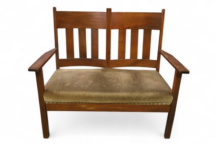 FREIDMAN ARTS & CRAFTS SETTEE
