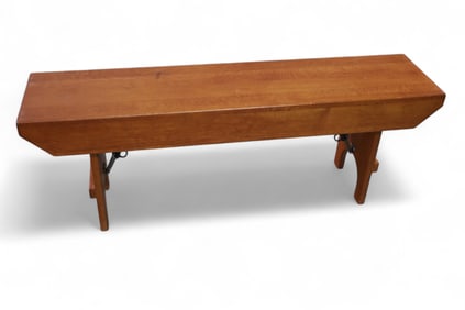 CONTEMPORARY ARTS & CRAFTS BENCH