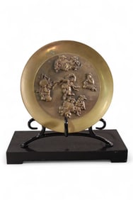JAPANESE BRONZE CHARGER