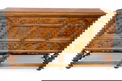 1920'S CARVED BUFFET