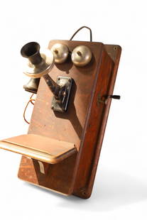 PACIFIC WESTERN TELEPHONE: WALL PHONE, MARKED PACIFIC WESTERN, DOES NOT RING. HAS GUTS. THIS ITEM EXCEEDS SIZE OR WEIGHT LIMITATIONS FOR IN HOUSE SHIPPING, MUST BE PICKED UP VIA 3rd PARTY GROUND SHIPPER.
