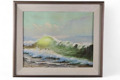 SEASCAPE OIL PAINTING