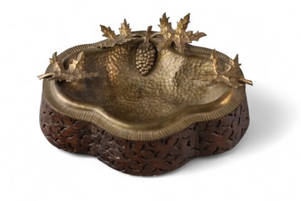 HAND POUNDED ASHTRAY