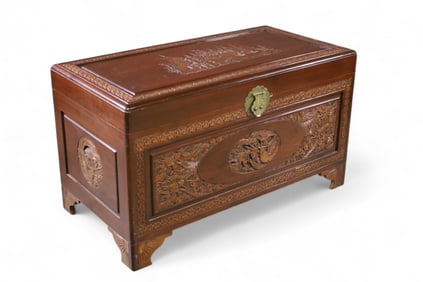 CHINESE HARDWOOD CAMPHOR CHEST