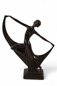 ART DECO STYLE BRONZE SCULPTURE
