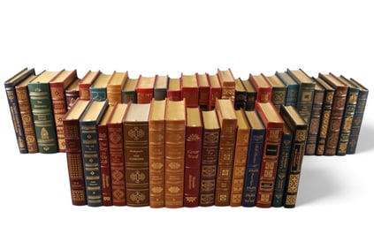 COLLECTION OF EASTON PRESS LEATHER BOUND BOOKS