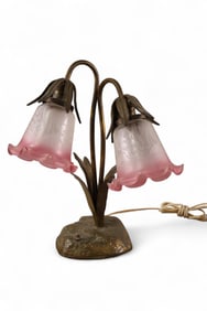 BRONZE TABLE LAMP