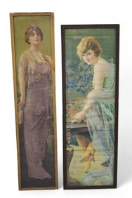 2 FRAMED ADVERTISMENTS