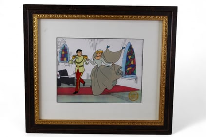 CINDERELLA DISNEY SERIGRAPH CEL