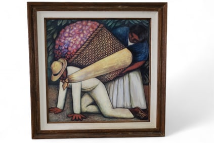DIEGO RIVERA STYLE PRINT