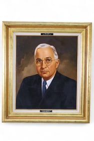 LAWRENCE WILLIAMS PRESIDENTIAL PORTRAIT PAINTING