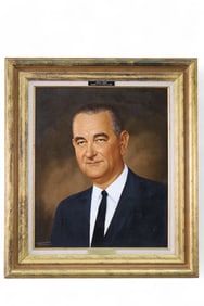 LAWRENCE WILLIAMS PRESIDENTIAL PORTRAIT PAINTING