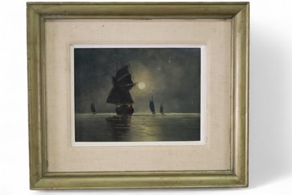 NOCTURNAL SEASCAPE