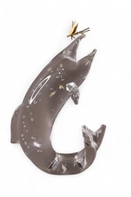 STEUBEN FISH WITH LURE