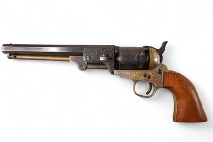 WALL HANGING COLT REVOLVER