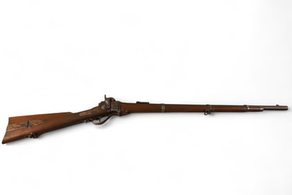 WALL HANGING BLACK POWDER RIFLE