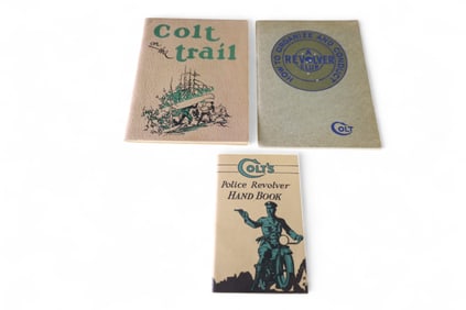3 COLT GUN BOOKS