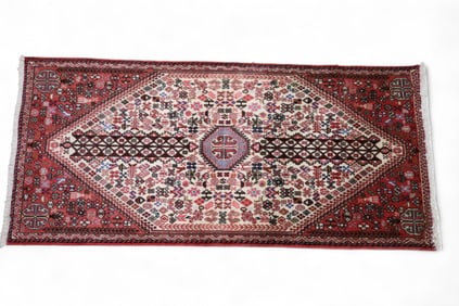 APPROX 2' 3" x 5' HANDMADE WOOL RUG