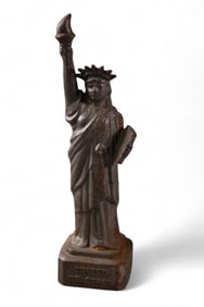 CAST IRON STATUE OF LIBERTY