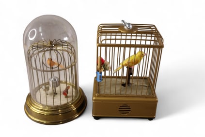 2 BIRD CAGES
