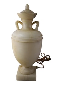 ALABASTER TABLE LAMP