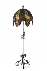 LARGE SPANISH STYLE FLOOR LAMP