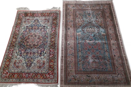 2 HANDMADE RUGS