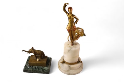 2 ART DECO DESK ITEMS