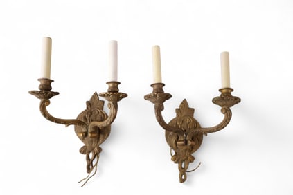 PAIR OF SCONCES