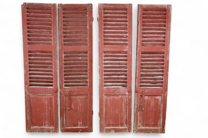 4 ANTIQUE SHUTTERS