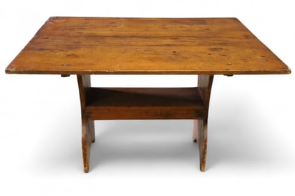 PINE BENCH TABLE