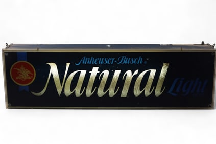 NATURAL LIGHT BEER SIGN