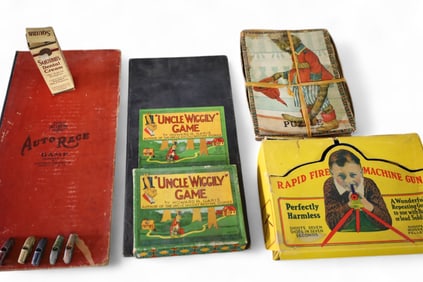 ANTIQUE GAMES & PUZZLE