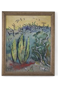 VINTAGE LANDSCAPE OIL PAINTING