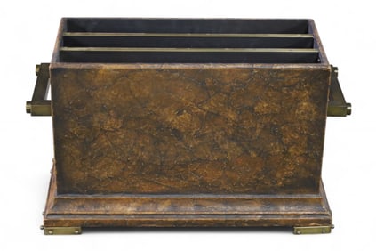 DECORATIVE MAGAZINE RACK