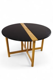 DANISH MODERN DROP SIDE TABLE