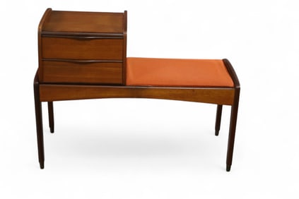 MID CENTURY MODERN BENCH